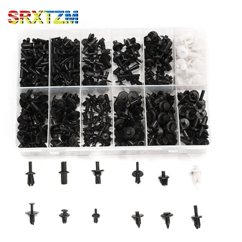 

SRXTZM 350pcs Car Auto Push Pin Rivet Trim Clip Panel Body Interior Assortment Set for Volvo/BMW /Ford /Toyota /Honda /Nissan
