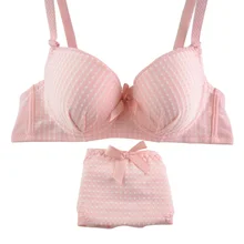 Intimates 2017 Romantic Hot Champagne Brand Lace Bra Sets Sexy Women Underwear Bra Panty Set Promotion