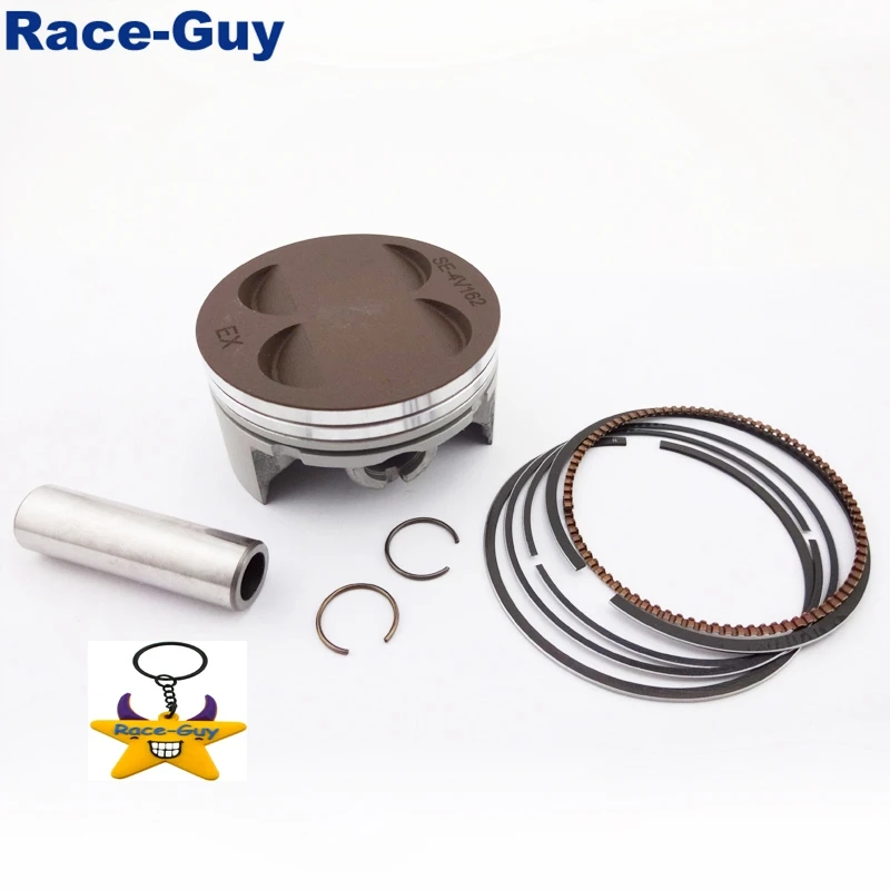 

62mm Engine Piston Kit For Chinese YX 4 Valve Cylinder Head Pit Dirt Motor Bike Motocross