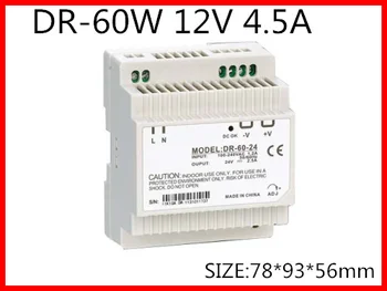 

DR-60-12 Din Rail Switching power supply 60W 12VDC 4.5A Output DC to AC