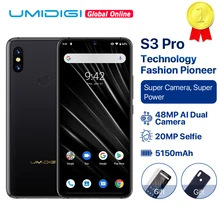  font b UMIDIGI b font S3 PRO Ceramic 6GB 128GB Helio P70 Android 9 0