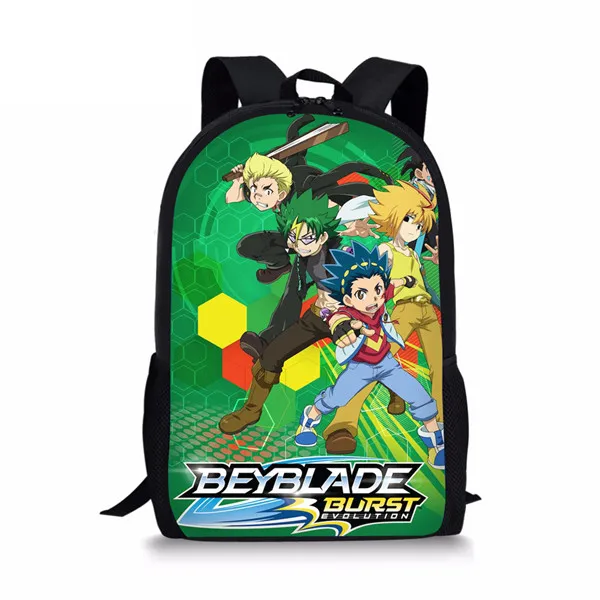 FORUDESIGNS/рюкзак для мальчиков-подростков с принтом Beyblade Burst, Школьный набор с мультипликационным принтом, Детские крутые школьные сумки, рюкзак с сумкой для ланча - Цвет: XM1874C