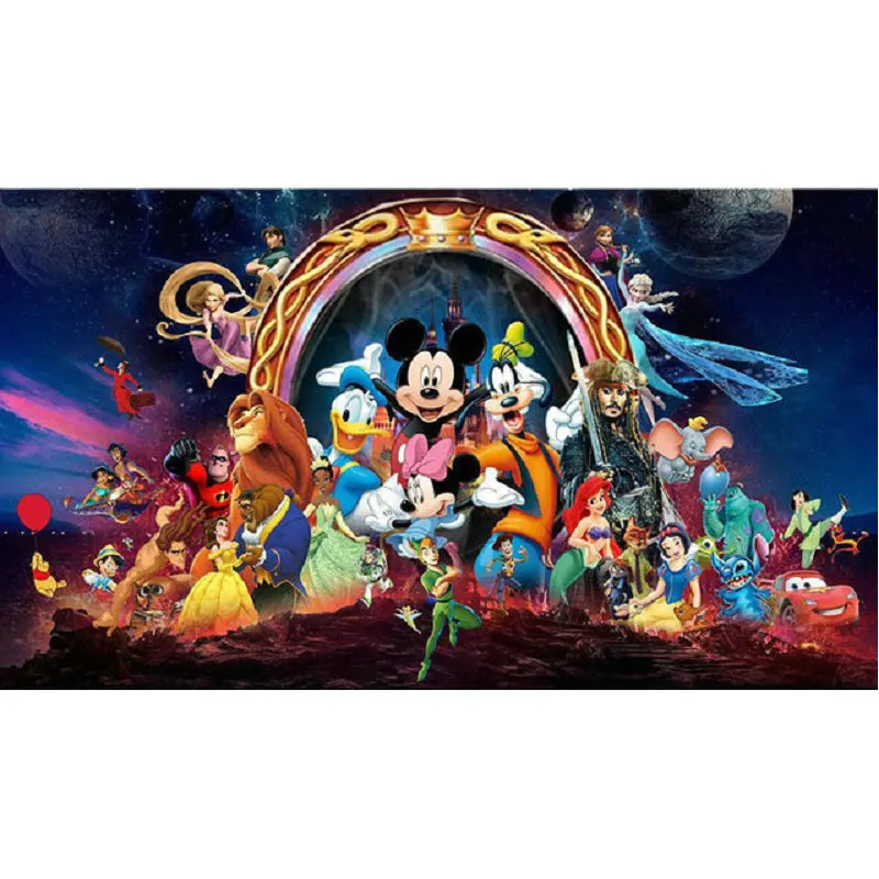 5D Diamond Embroidery Disney Pattern Full square Rhinestones Mickey