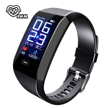 

colorful smart bracelet activity fitness tracker watch blood pressure monitor band Wristband health with intelligent measurement