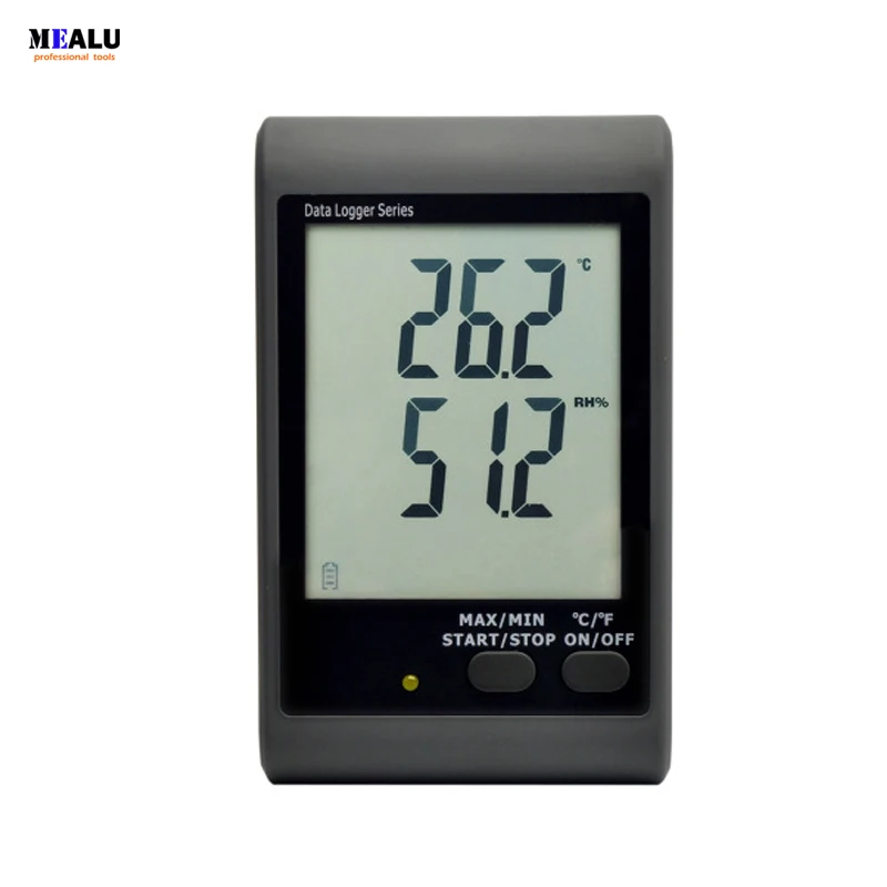 

Temperature and humidity recorder GSM-21 over temperature SMS alarm Monitoring plant warehouse temperature record