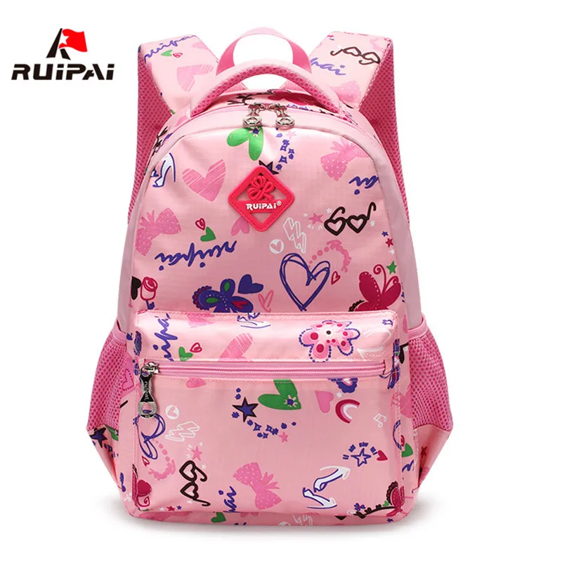 RUIPAI Nylon Printing Children Backpacks Orthopedic School Bags for Teenagers Girls Boys Kids Primary Schoolbag Backpack RUIPAI Nylon Printing Children Backpacks Orthopedic School Bags for Teenagers Girls Boys Kids Primary Schoolbag Backpack