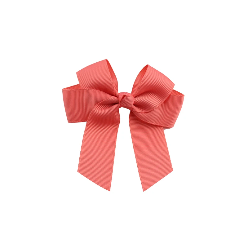 Baby Girl Solid Bow Hair Pin Toddler Hair Bows Alligator Clip Grosgrain Ribbon Headband Infant Hair clip Flower Headdress  Hair Accessories (16)