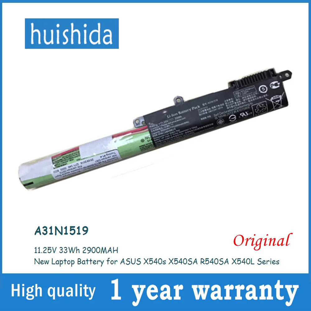 11.25 V 33wh A31n1519 New Original Laptop Battery For Asus X540sa X540lj X540s R540up R540sa