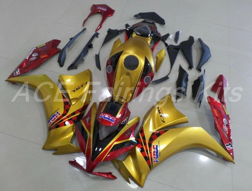 

Injection New ABS Full fairings kit Fit For HONDA CBR1000RR 2012 2013 2014 15 16 CBR 1000RR 12-15 CBR1000 Fairing set Golden red