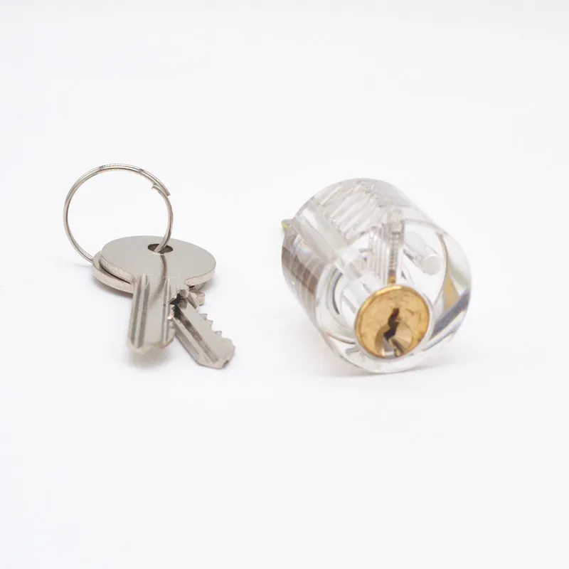 

Transparent Locksmith Locks Cutaway Training Skill Professional Visible Practice Padlock Copper Lock Pick Tools Hardware