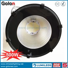 Водонепроницаемый высокий свет залива IP65 500 Вт 120 В 230 В 240 В 277 В белый 5000 К 6500 К 5 лет гарантии DHL FEDEX highbay освещения