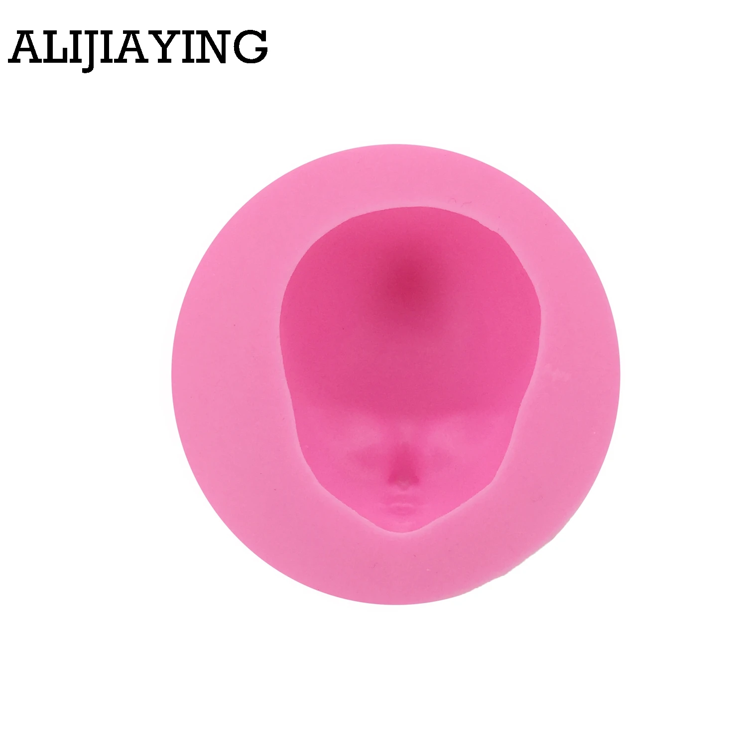 Baby Face Silicone Mold Polymer Clay Craft Moulds Handmade Dolls Face Making