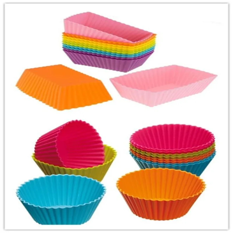 Kitchen Craft Colourworks Silicone Cupcake Cases tools x30417 | Дом и сад