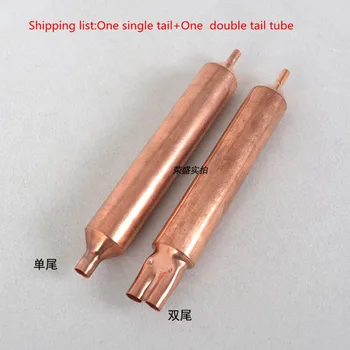 

2pcs/lot Refrigerator Parts Fridge freezer dry filter 19MM*130mm One single tail + One double tail dry filter accessories