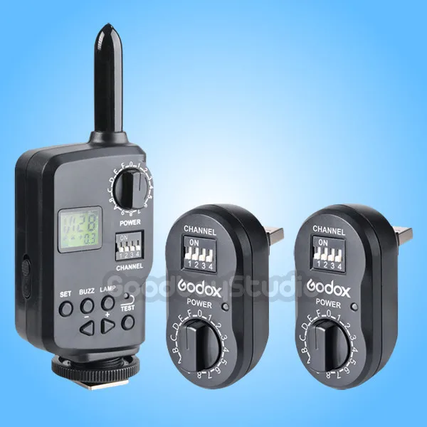 

Godox Witstro FT-16 Wireless Power Controller Flash Strobe Trigger with 2 Receivers