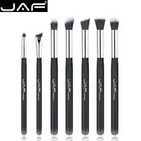 Розничная продажа JAF 7 частей Макияж глаз Кисти набор кистей составляют Shader смешивания кисти для макияжа глаз тени аксессуар JE07ST - изображение
