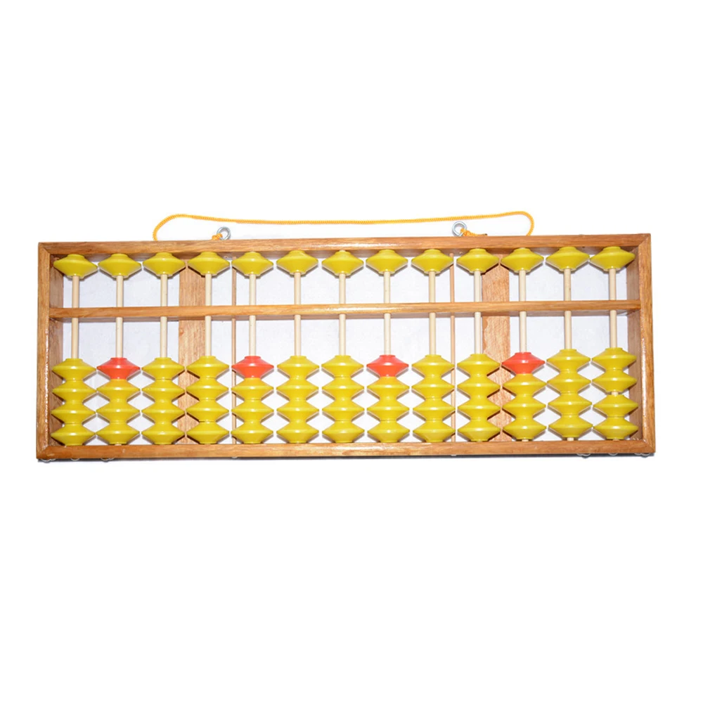 Lomalson Abacus обучающие материалы 13 Колонка китайский соробан камулятор классический деревянный обучающая счетная Игрушка Обучение математике