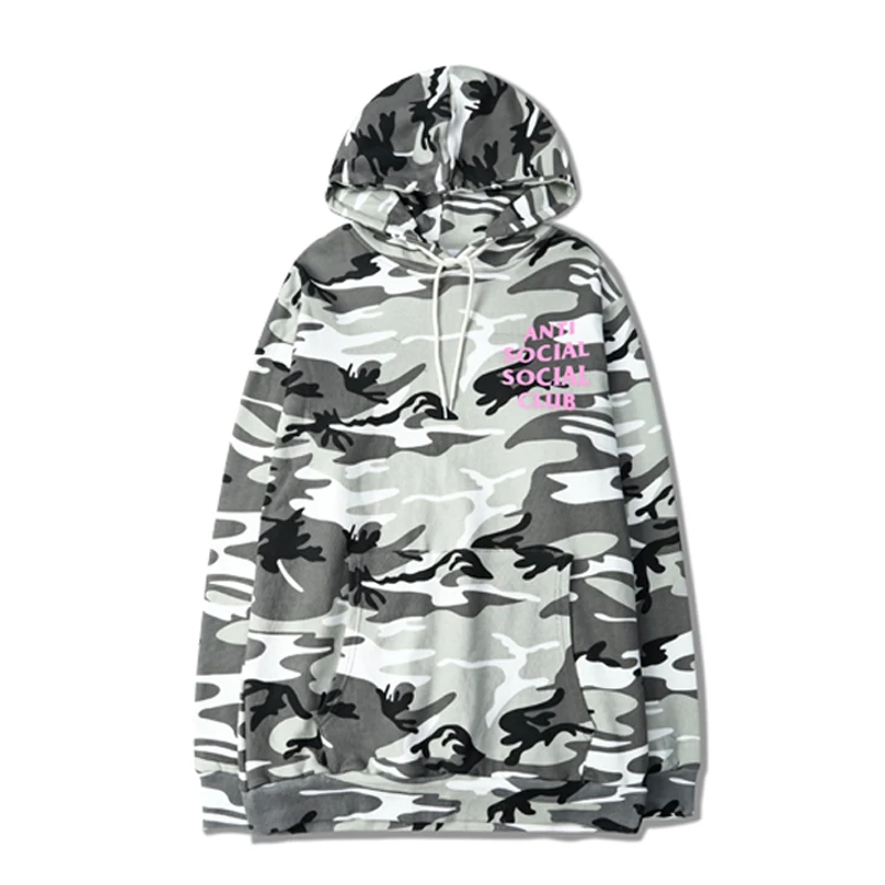 Shadow Kid: Anti Social Social Club White Camo Hoodie