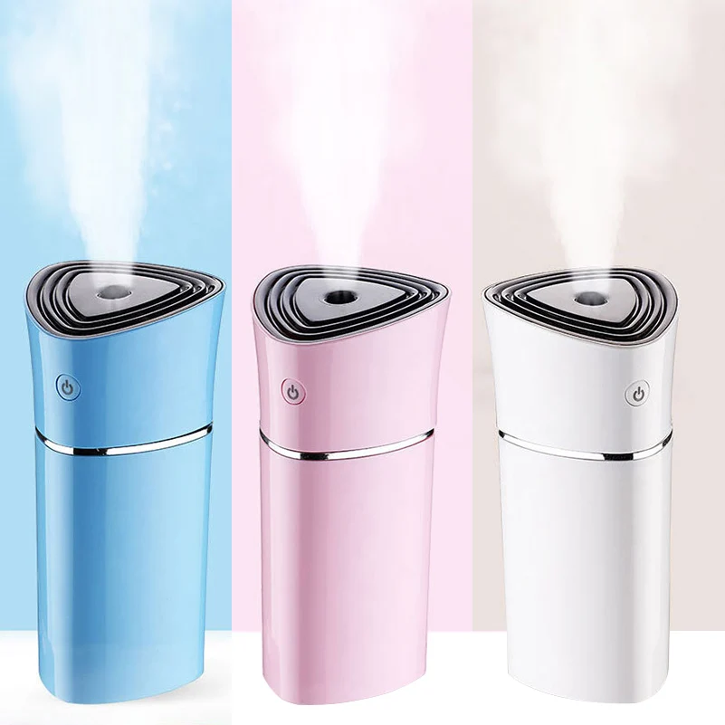 

Mini 220ML Ultrasonic Air Humidifier Aroma Essential Oil Diffuser for Home Car USB Fogger Mist Maker with LED Night Lamp