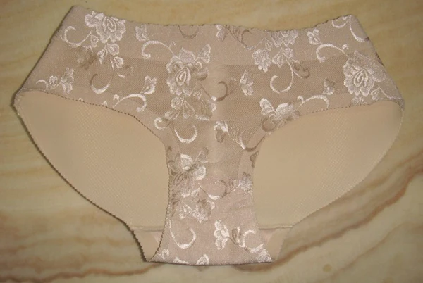 Dorislen/женские Мягкие штаны с принтом, подтяжка ягодиц, трусики, формирующие тело, трусы, 100 шт.(OPP bag - Цвет: Beige