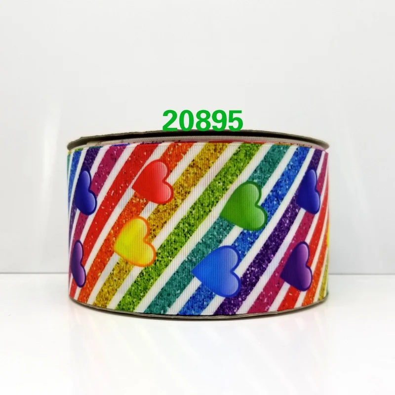 20895 50 ярдов мультфильм напечатанный grosgrain ленты 20895 - Цвет: 20895