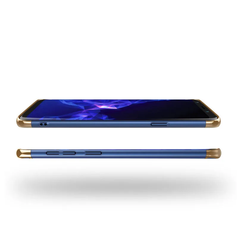 SemgCeKen роскошный противоударный чехол для samsung Galaxy S7 Edge S7Edge S 7 золотой тонкий жесткий чехол для телефона черный чехол