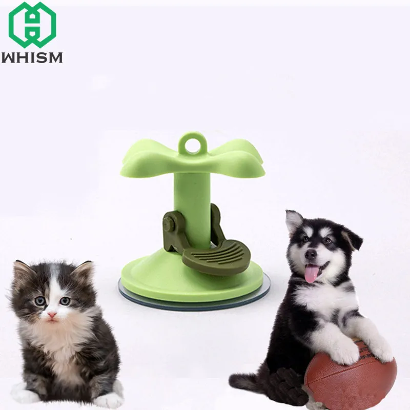 

WHISM Pet Dog Cat Traction Fixing Sucker Travel Pet Fixer Sticker Suction Wall Bracket Holder for Going Out Pet Seat Belt Device