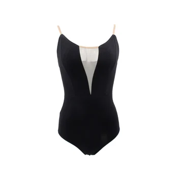 

Adult Strap Black Professional Ballet Gymnastics Leotard for Women Dance Costume Ballerina Dancing Clothing Bodysuit Clothes