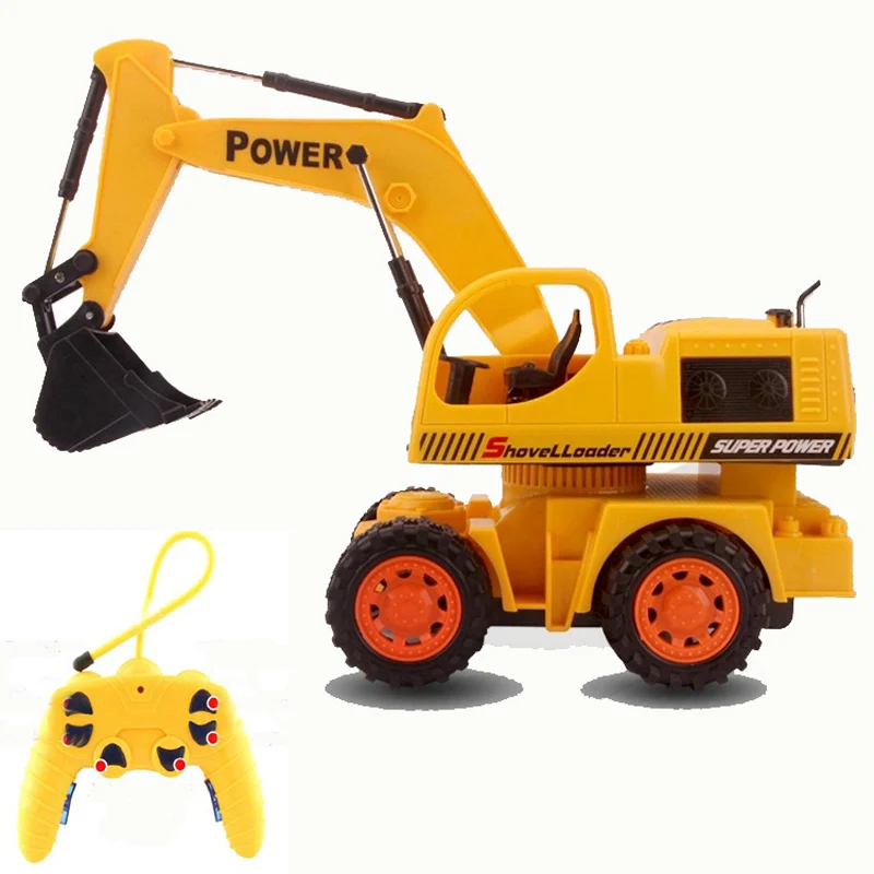 4CH RC hydraulic excavator wireless remote control toys Children's RC truck toys gifts rc tractor truck bulldozer brinquedos 4CH RC hydraulic excavator wireless remote control toys Children's RC truck toys gifts rc tractor truck bulldozer brinquedos