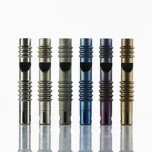 EDC свисток Титан сплав TC4 Открытый Отдых аварийного выживания Высокая частота безопасности выживания предпоследней пересылки Дрессировка