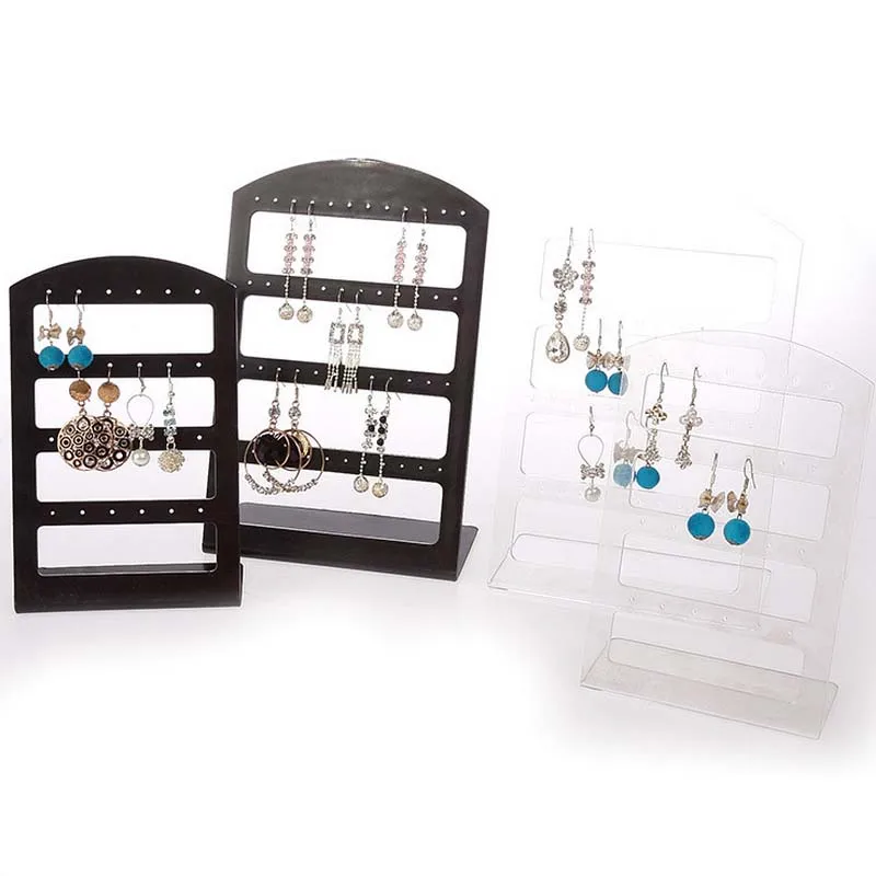 Clear Acrylic Earring Display Stand Holder With Protect Flim,Fashion