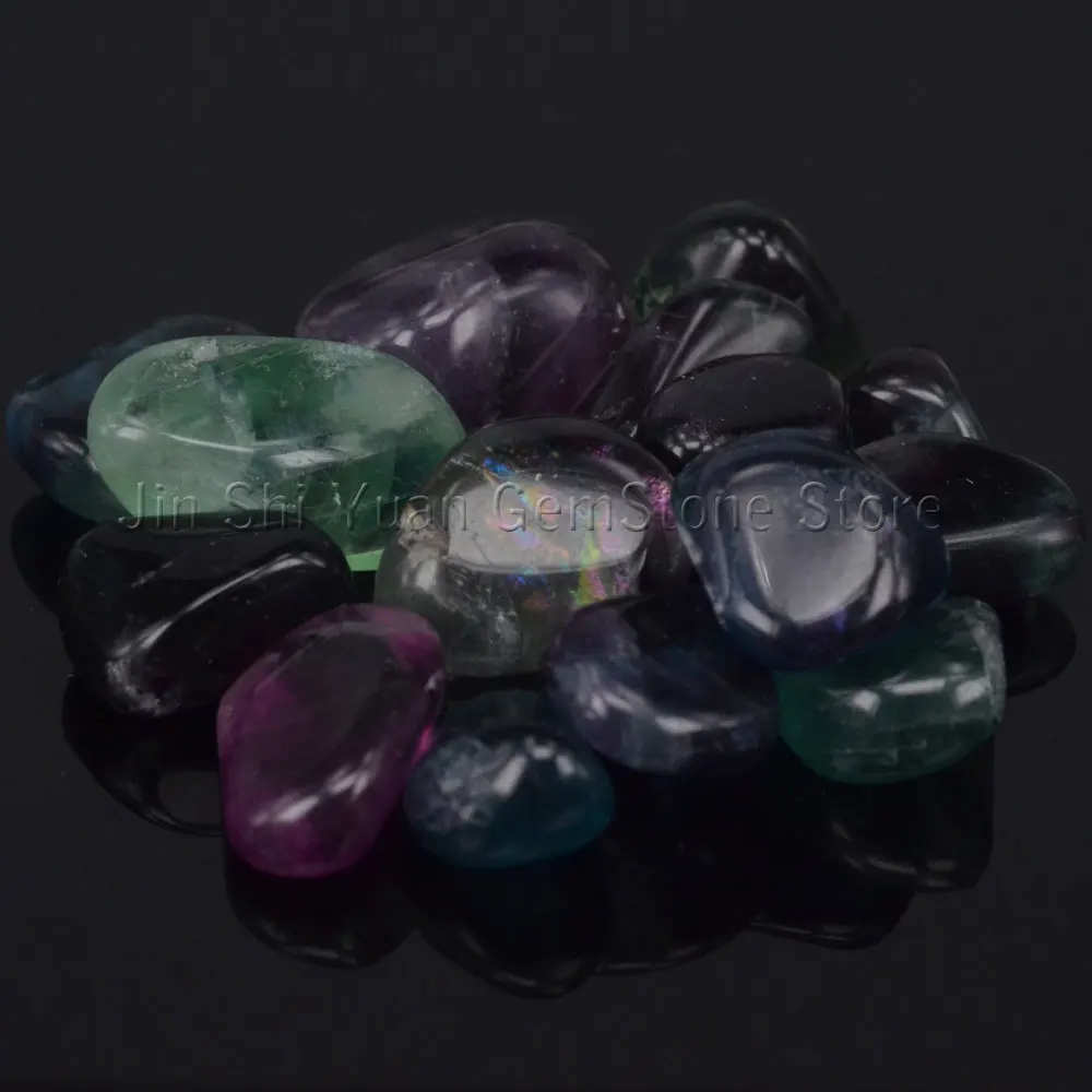 

Bulk Tumbled Fluorite Stone From China Natural Polished Gemstone Supplies for Wicca, Reiki, and Energy Crystal Healing