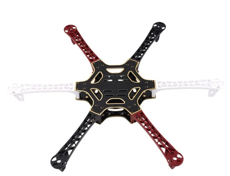 

F550 Hexa-Rotor Air Frame FlameWheel Kit 550 mm As For KK MK MWC MultiCopter Hexacopter UFO Heli