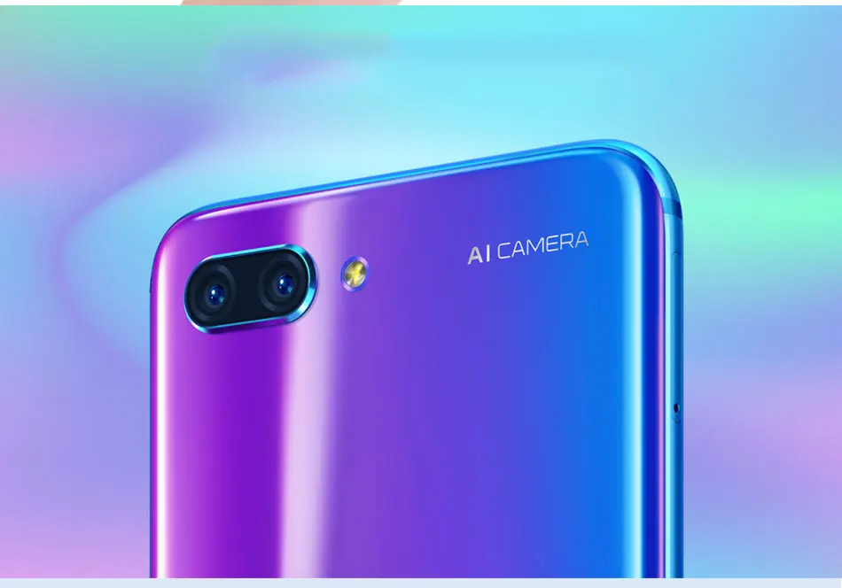 Оригинальный Фирменная Новинка Honor 10 4 г LTE мобильный телефон 5,84 "6 ГБ оперативная память 128 Встроенная Kirin 970 Octa Core Android 8,0 распознавания