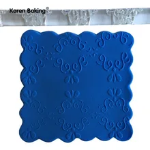 Отпечаток тиснение Пластиковый валик украшенный мастика для торта инструменты A347