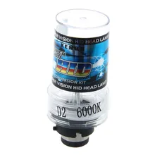 2 х Автомобильный D2S фары переднего света белый ксеноновых фар, Высокопрочная конструкция лампы 35 Вт 6000 K