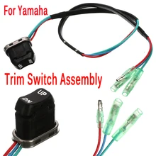 1 шт. Наклонный переключатель на обшивке в сборе 703-82563 пластик+ резина автомобильные аксессуары для Yamaha Parsun подвесной дистанционный переключатель блока управления