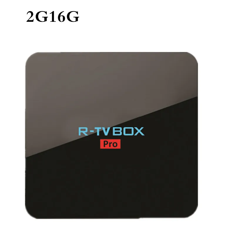 

Tv Box R-TV BOX PRO Amlogic S912 Octa Core Android 6.0 Marshmallow 2GB 16GB Smart TV Box Kodi 17.0 Media Player Android