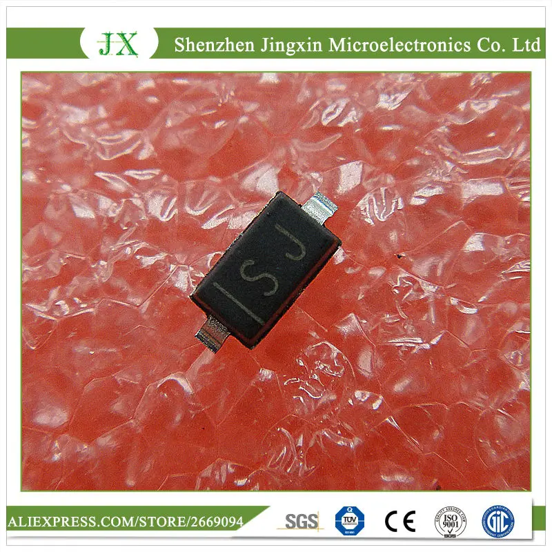 Бесплатная доставка 100 шт./лот 1N5817W 1N5817 5817 B5817W SJ диод Шоттки SOD123 SMD|smd schottky diode|diode smdsmd