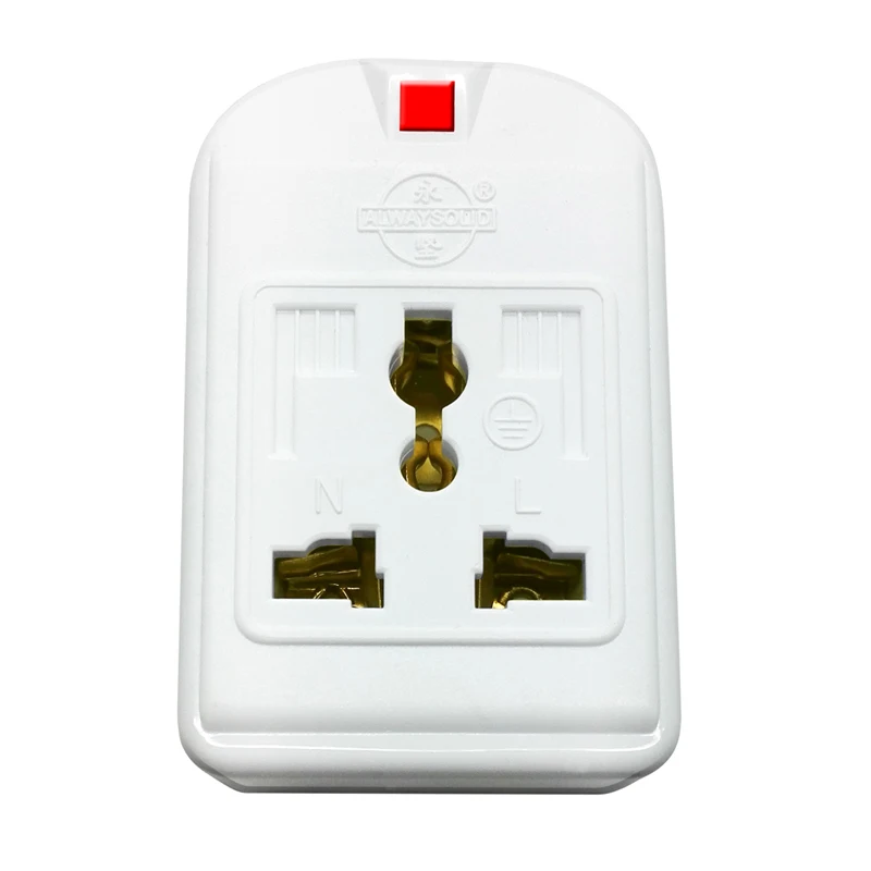 

Universal US EU UK AU CN Plug Power Strip Extension Multi Plug Socket Electrical Power Outlet Adapter 2500W