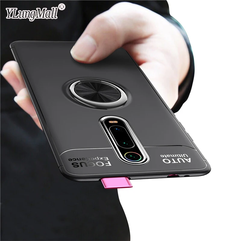

Finger Ring Case for Xiaomi Mi 9T 9 8 SE Mix 2s A1 A2 Lite 6 Redmi K20 Note 7 6 Pro 7A 3 S2 Case Soft Back Magnetic Holder Cover