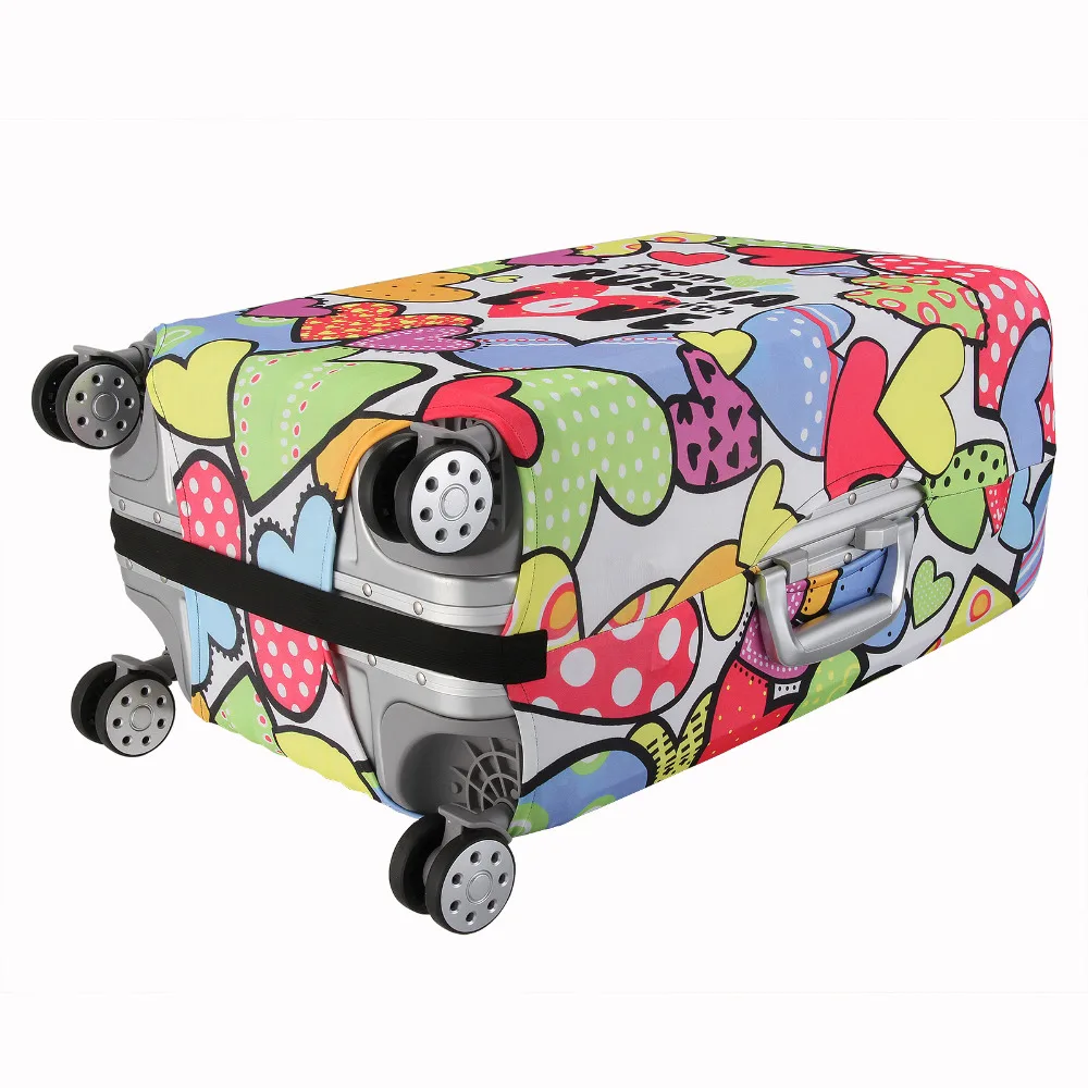 Russian Style Case Suitcase Protective Cover For Trolley On Wheels 18-30'' Busy Board Suicase Covers Dust Bag Travel Accessories