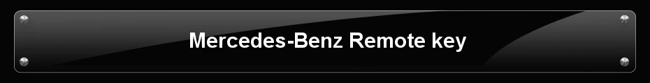 Замена оболочки смарт-пульт дистанционного ключа чехол 2 кнопки зажим аккумулятора держатель для Mercedes Benz CL SLk CLK C E S класс