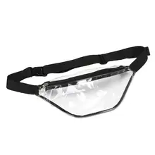 Унисекс прозрачная Водонепроницаемая поясная нагрудная сумка, Пляжная Регулируемая поясная сумка, pochete marsupio donna poyaчная сумка