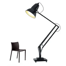 Современная лампа с подтяжками Lumiere светодиодный Manger горит ШАМБРЕ фойе Rond шар Verre Noir или Nordique простой современный торшер