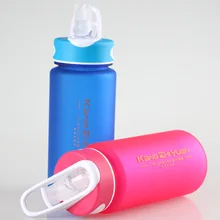 550 ml/700 ml con paja Deporte Ecológico Botella de Agua Helada Portátil Taza Espacio Ciclismo Beber copa de agua BPA envío
