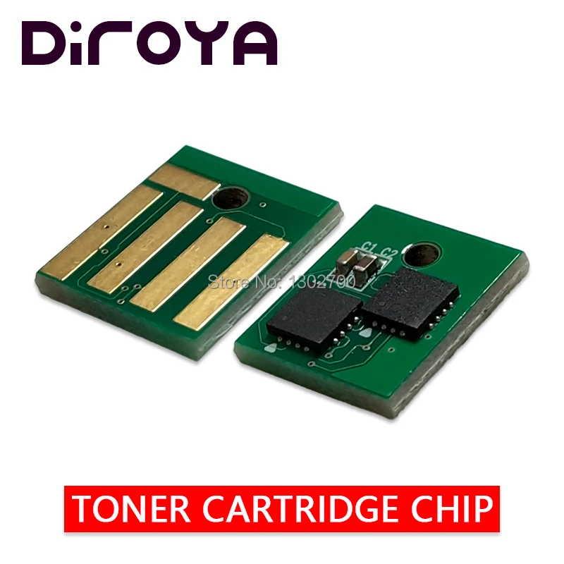 5 шт. 60F2H00 602H чип тонер-картриджа для lexmark mx310 mx410 mx510 mx511 mx610 mx611 MX 310 410 510 порошковый