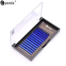 Накладные ресницы Eyemix цвета B/C Invididual для наращивания ресниц Bule Prestigio цветные накладные ресницы