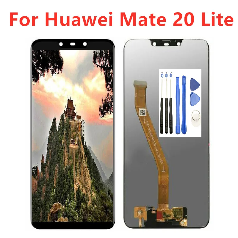 Для huawei mate 20 lite ЖК дисплей кодирующий преобразователь сенсорного экрана в сборе