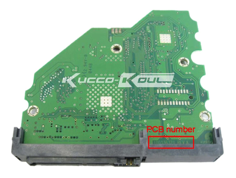 Hard Drive Parts PCB Logic Board Printed Circuit Board 100458675 REV A for Seagate 3.5 SATA HDD Data Recovery 